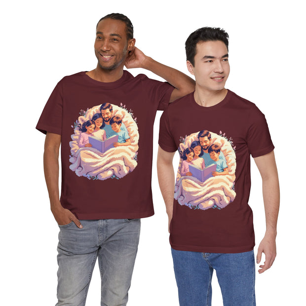 Cozy Family Reading Tee