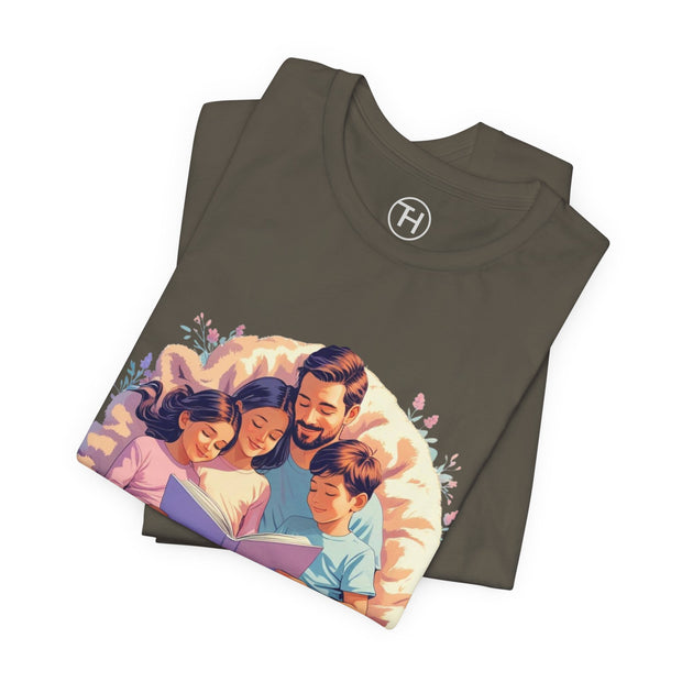 Cozy Family Reading Tee
