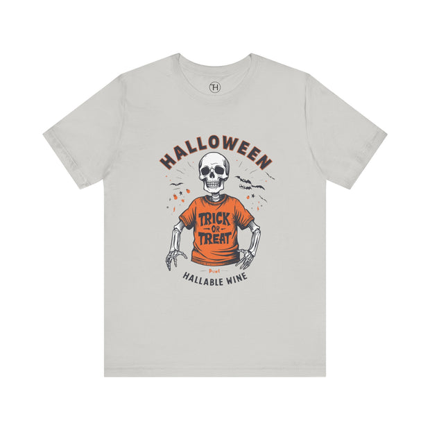 Halloween Trick or Treat Skull Tee