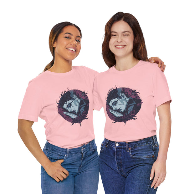 Dreamy Sleepy Graphic Tee, Unisex T-Shirt, Casual Wear, Gift for Relaxation, Unique Artwork, Lounge T-Shirt, Cozy Fashion