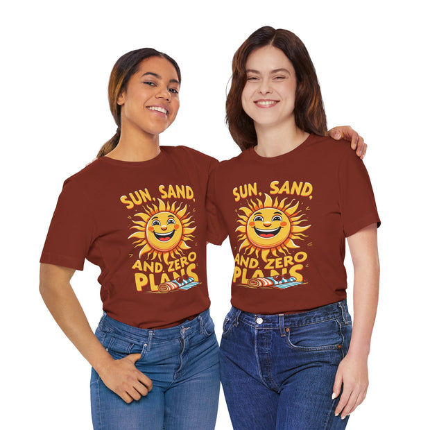 Sunny Vibes Tee | Unisex Short Sleeve Tee, Summer Shirt