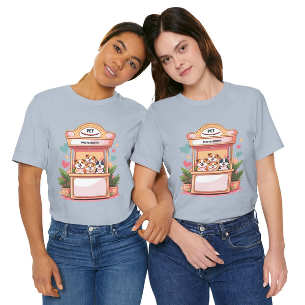Dog Lover T-Shirt - Cute Pet Photo Booth Tee