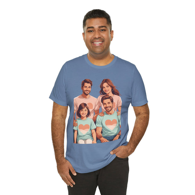 Heart Family Unisex Tee