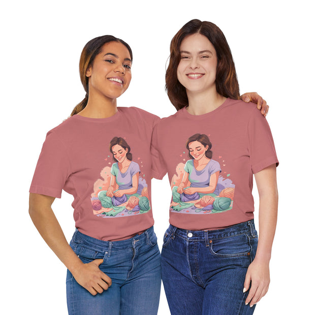 Crafty Vibes Unisex Tee - Perfect Gift for Crafters