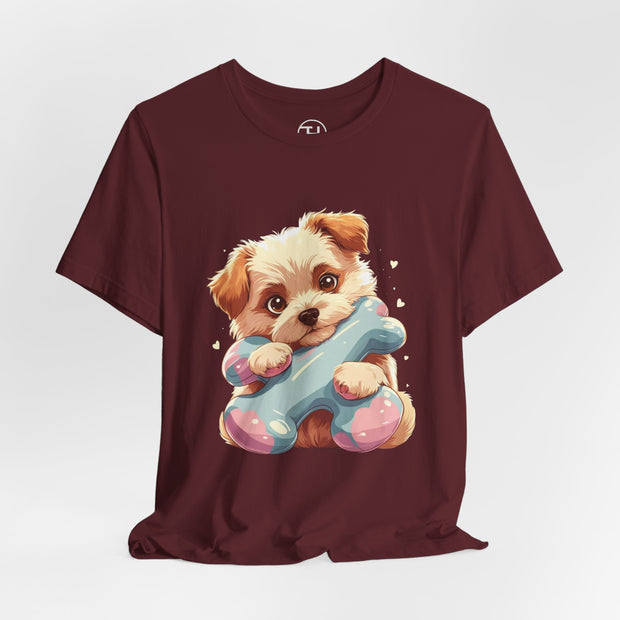 Adorable Puppy Graphic Tee | Unisex Short Sleeve T-Shirt