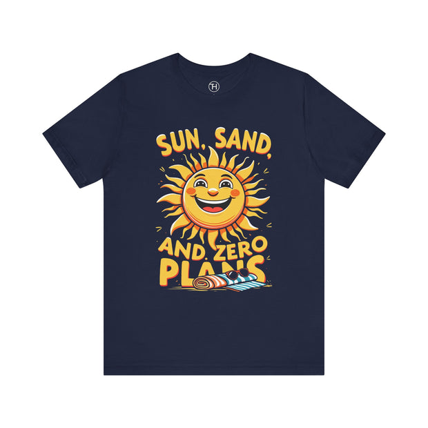 Sunny Vibes Tee | Unisex Short Sleeve Tee, Summer Shirt