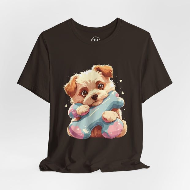 Adorable Puppy Graphic Tee | Unisex Short Sleeve T-Shirt