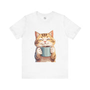 Cute Cat Coffee Tee