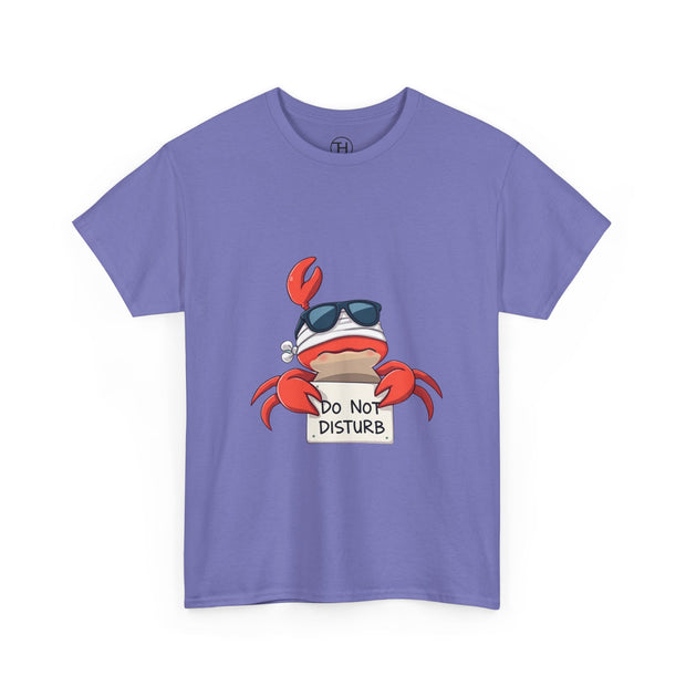 Playful Crab Graphic Tee, Relaxed Summer T-Shirt, Gift for Beach Lovers, Funny Casual Wear, Unique Gift Idea, Summer Vibes Shirt