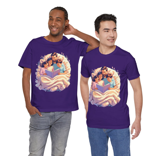 Cozy Family Reading Tee