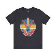 Retro Surfboard Vibe Unisex Jersey Tee | Beach Lover Gift, Summer T-Shirt, Casual Style, Vacation Wear, Surfing Apparel