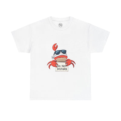Playful Crab Graphic Tee, Relaxed Summer T-Shirt, Gift for Beach Lovers, Funny Casual Wear, Unique Gift Idea, Summer Vibes Shirt