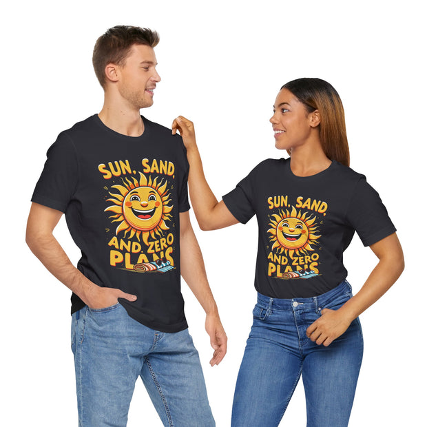 Sunny Vibes Tee | Unisex Short Sleeve Tee, Summer Shirt
