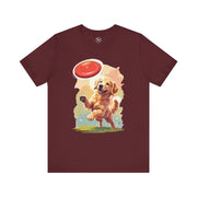 Golden Retriever Frisbee Tee