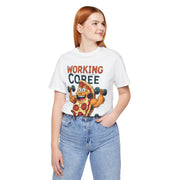Pizza Workout Tee - Funny Slice Gym Shirt, Fitness Apparel, Pizza Lover Gift, Quirky Humor T-Shirt, Unisex Workout Wear
