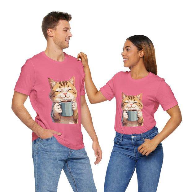 Cute Cat Coffee Tee
