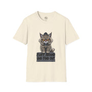 Funny Cat Graphic T-Shirt, Fluff Around and Find Out Tee, Cat Lover Gift, Unisex Humor Shirt, Casual Everyday Wear
