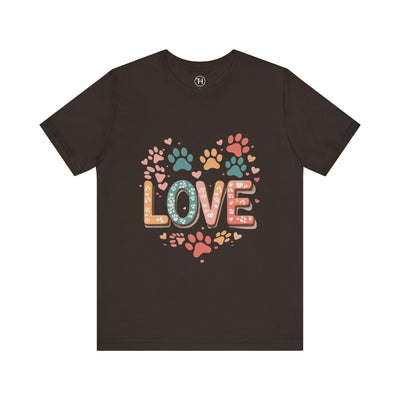 Love Paw Print Tee