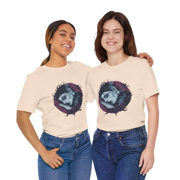 Dreamy Sleepy Graphic Tee, Unisex T-Shirt, Casual Wear, Gift for Relaxation, Unique Artwork, Lounge T-Shirt, Cozy Fashion