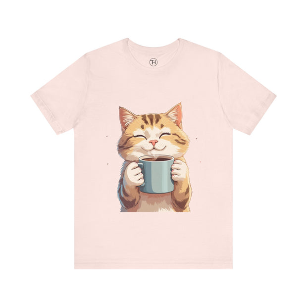 Cute Cat Coffee Tee