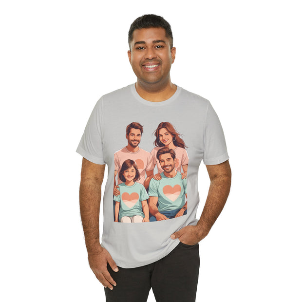 Heart Family Unisex Tee
