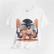 Cozy Family Campfire Tee – Perfect for Camping Trips
