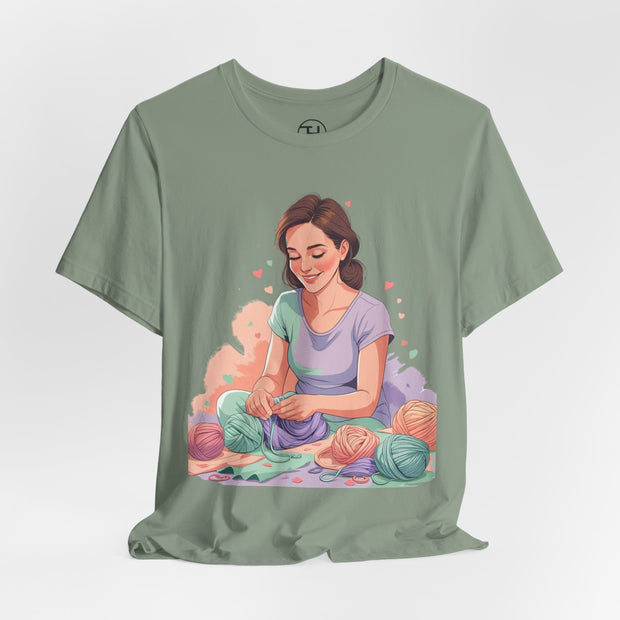 Crafty Vibes Unisex Tee - Perfect Gift for Crafters