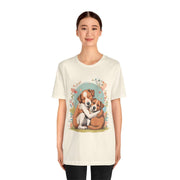 Cute Dog Love Short Sleeve Tee