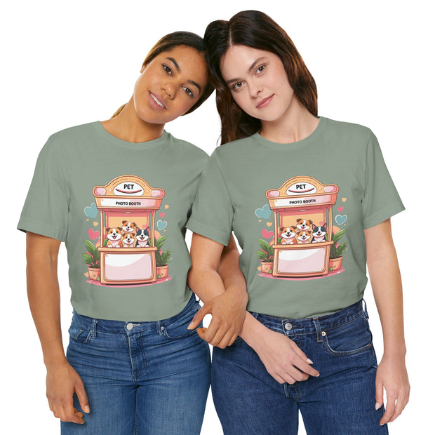 Dog Lover T-Shirt - Cute Pet Photo Booth Tee