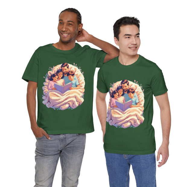 Cozy Family Reading Tee