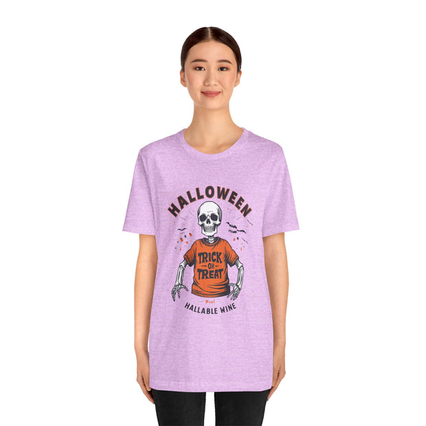 Halloween Trick or Treat Skull Tee