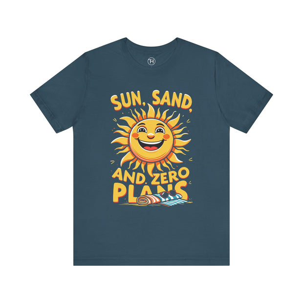 Sunny Vibes Tee | Unisex Short Sleeve Tee, Summer Shirt