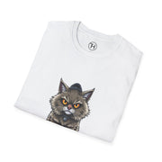 Funny Cat Graphic T-Shirt, Fluff Around and Find Out Tee, Cat Lover Gift, Unisex Humor Shirt, Casual Everyday Wear