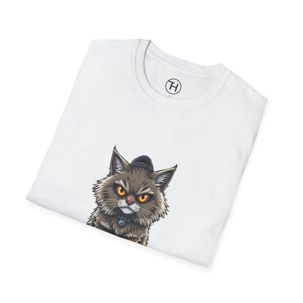 Funny Cat Graphic T-Shirt, Fluff Around and Find Out Tee, Cat Lover Gift, Unisex Humor Shirt, Casual Everyday Wear