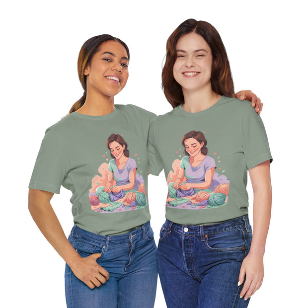 Crafty Vibes Unisex Tee - Perfect Gift for Crafters