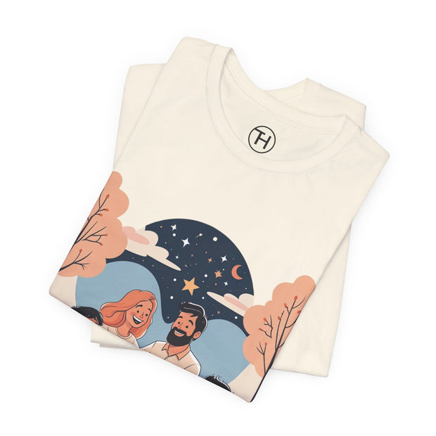 Cozy Family Campfire Tee – Perfect for Camping Trips
