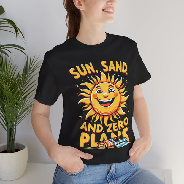 Sunny Vibes Tee | Unisex Short Sleeve Tee, Summer Shirt