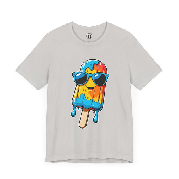 Cool Popsicle Graphic Tee, Summer T-Shirt, Unisex Jersey Tee, Fun Ice Cream Shirt, Gift for Ice Cream Lovers, Cute Casual Wear