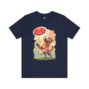 Golden Retriever Frisbee Tee