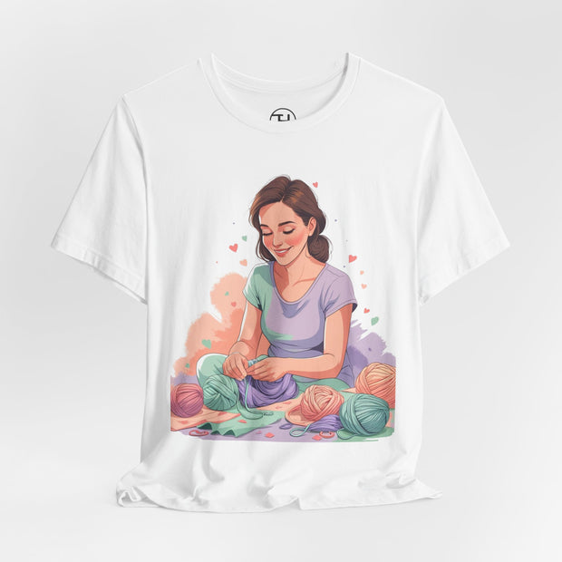 Crafty Vibes Unisex Tee - Perfect Gift for Crafters