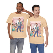 Funny Family Chaos Tee, Unisex Graphic Shirt, Parenting Humor T-Shirt, Ideal Gift for Dad, Quirky Casual Wear
