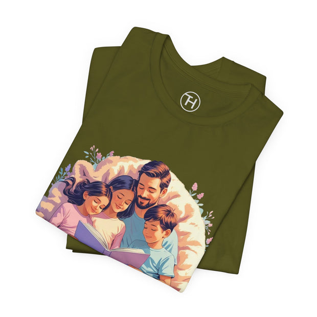 Cozy Family Reading Tee