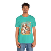 Cute Dog Love Short Sleeve Tee