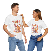 Cute Dog Love Unisex Tee