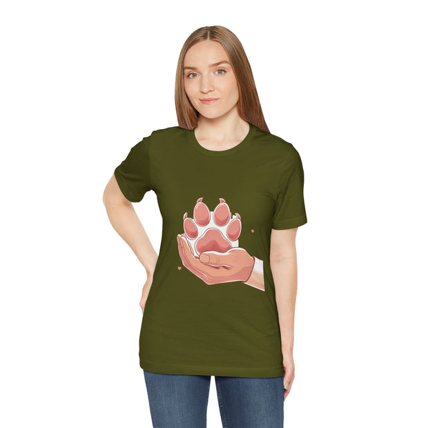 Paw Print Love Tee