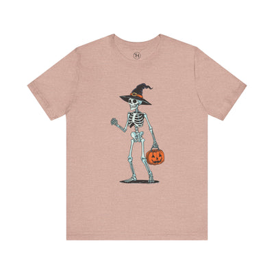 Skeleton Halloween T-Shirt - Hover View