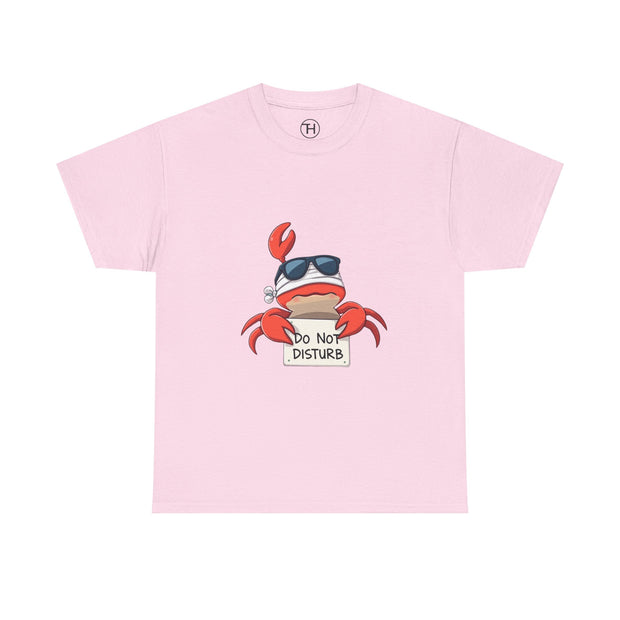 Playful Crab Graphic Tee, Relaxed Summer T-Shirt, Gift for Beach Lovers, Funny Casual Wear, Unique Gift Idea, Summer Vibes Shirt