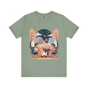 Cozy Family Campfire Tee – Perfect for Camping Trips