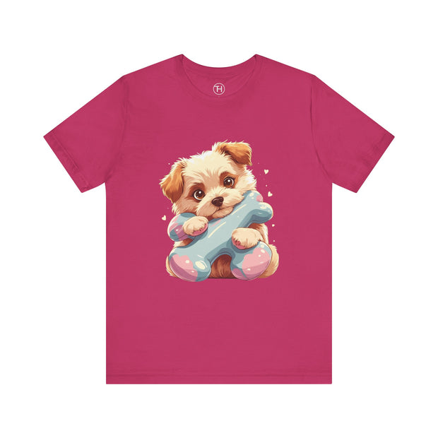 Adorable Puppy Graphic Tee | Unisex Short Sleeve T-Shirt