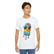 Cool Popsicle Graphic Tee, Summer T-Shirt, Unisex Jersey Tee, Fun Ice Cream Shirt, Gift for Ice Cream Lovers, Cute Casual Wear